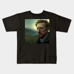 The van gogh art Kids T-Shirt